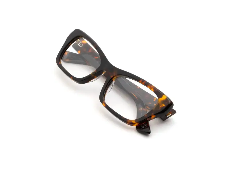 Unisex Marni BZL Akelu Burnt Havana Montature da vista Acetato Havana Squadrata miniatura 3