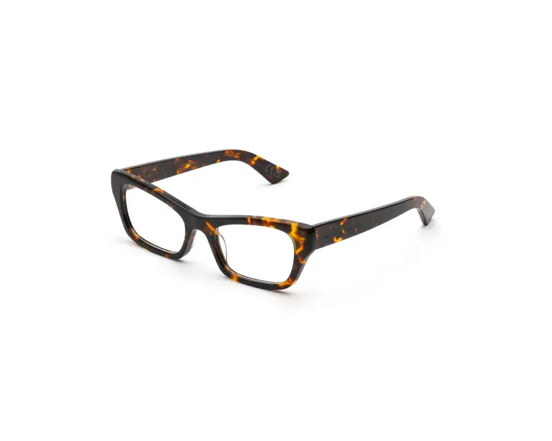 Unisex Marni BZL Akelu Burnt Havana Montature da vista Acetato Havana Squadrata