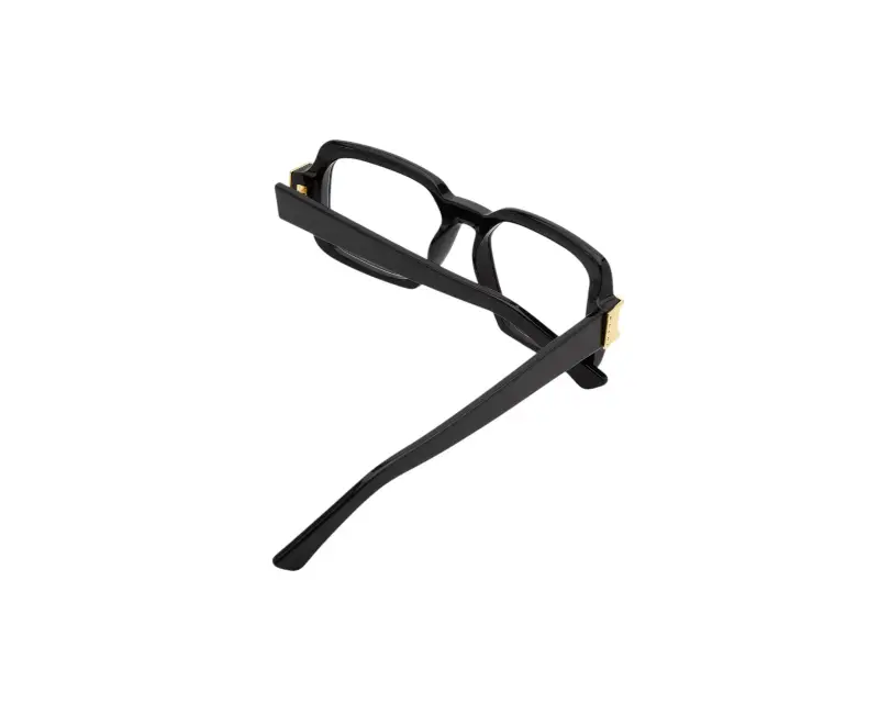 Unisex Marni C7W Zamalek Optical Black Montature da vista Acetato Nero Squadrata miniatura 3