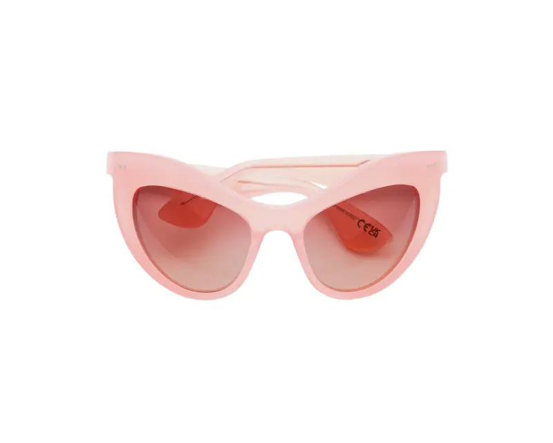 Unisex Marni IS5 Holoholona Pink Occhiali da sole Acetato Rosa Rosa Geometrica Sfumato miniatura 2