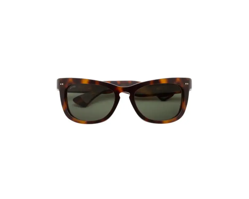 Unisex Marni Isamu Havana 9FD Occhiali da sole Acetato Havana Verde Avvolgente Normale miniatura 2