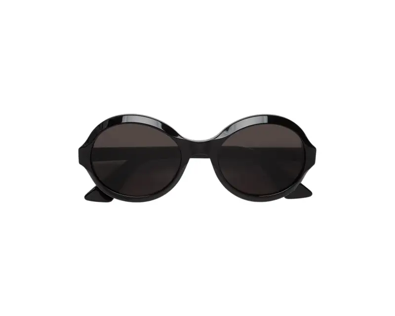 Unisex Marni JX3 Nozea Black Occhiali da sole Acetato Nero Nero Rotonda Normale miniatura 2