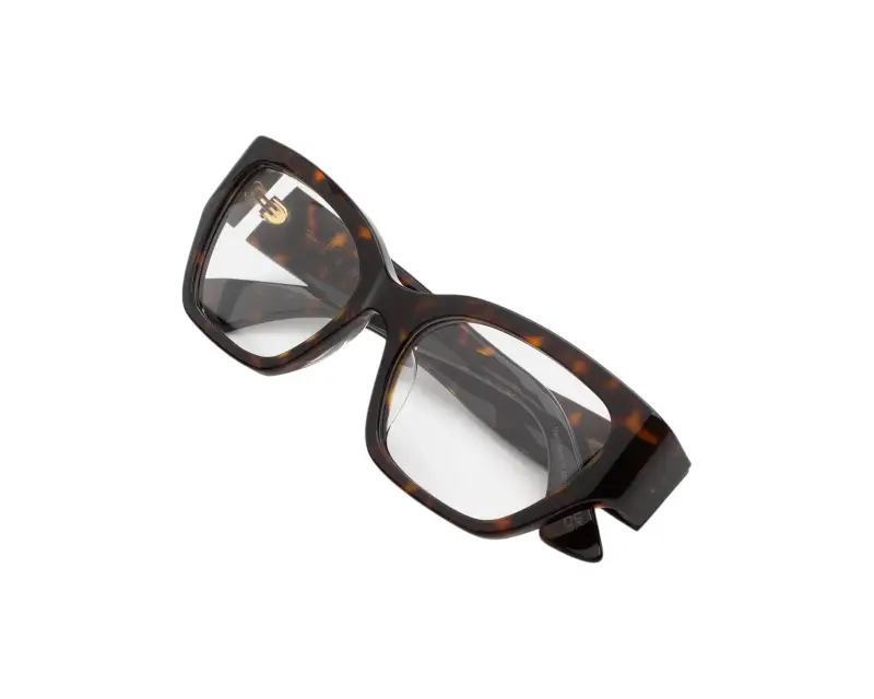 Unisex Marni KMI Iyora Dark Havana Montature da vista Acetato Havana Squadrata miniatura 3