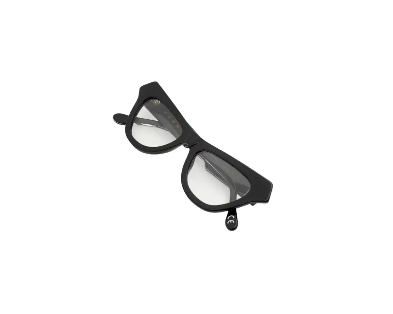 Unisex Marni LK0 Jeju Island Black Montature da vista Acetato Nero Cat Eye miniatura 3