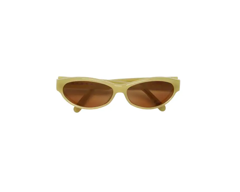 Unisex Marni MA4 Ouzoud Green Occhiali da sole Acetato Verde Marrone Geometrica miniatura 2