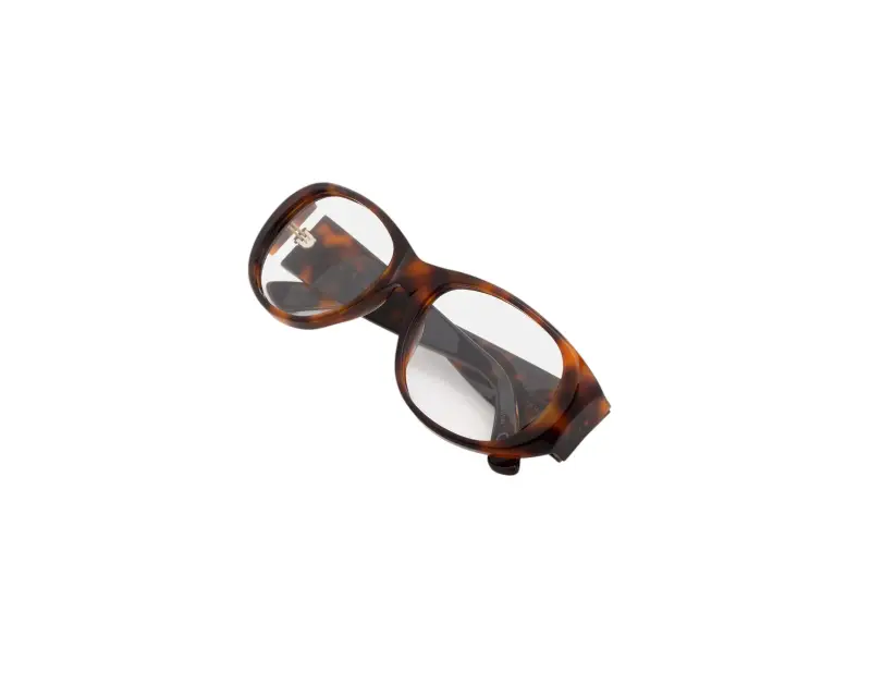 Unisex Marni PD2 Orinoco Optical Havana Montature da vista Acetato Havana Geometrica miniatura 3