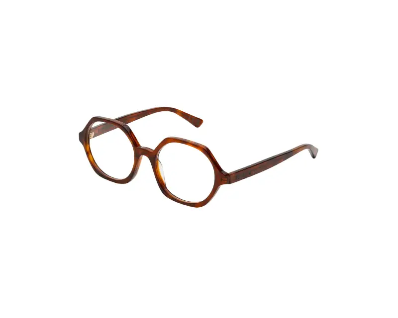 Unisex Marni RST Nabaro Light Havana Montature da vista Acetato Havana Geometrica