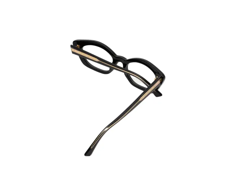 Unisex Marni SK4 Kea Island Optical Nero Montature da vista Acetato Nero Nero Cat Eye miniatura 3