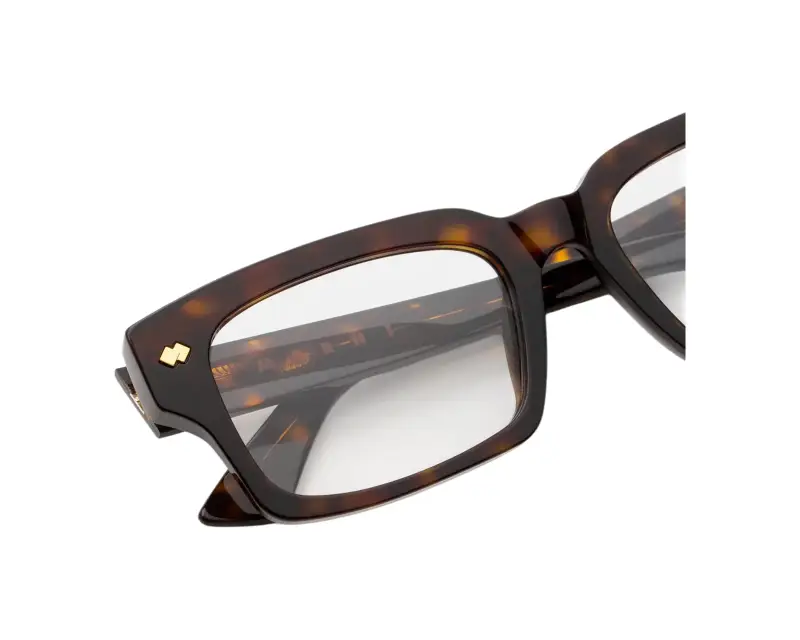 Unisex Marni TTI Eshami Dark Havana Montature da vista Acetato Havana Squadrata miniatura 3