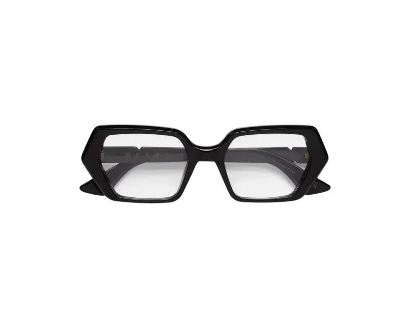 Unisex Marni WIW Zunari Black Montature da vista Acetato Nero Geometrica miniatura 2