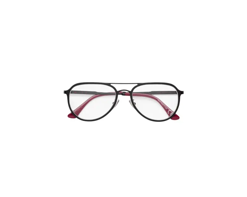 Unisex Marni XWG Palawan Island Optical Nero Montature da vista Metallo Nero Pilot miniatura 2