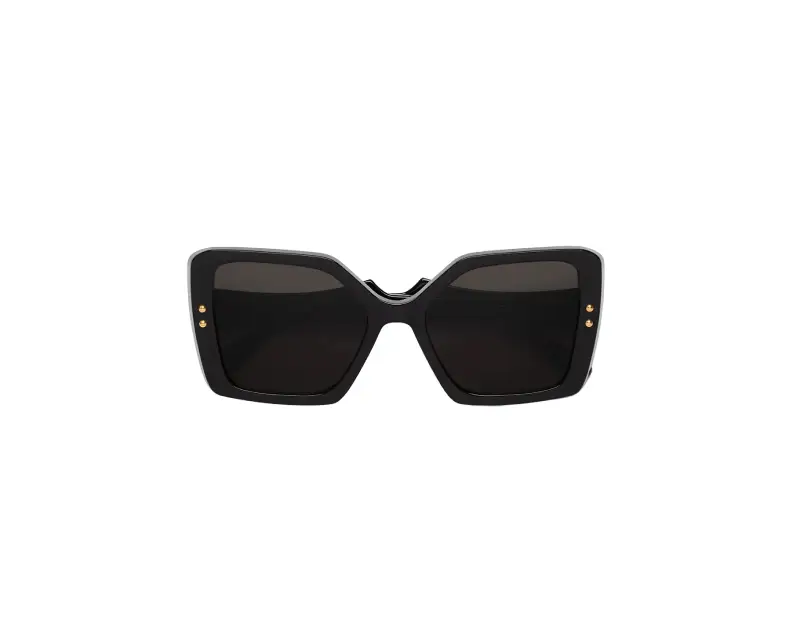 Unisex Marni YRR Nimrela Black Occhiali da sole Acetato Nero Nero Squadrata Normale miniatura 2