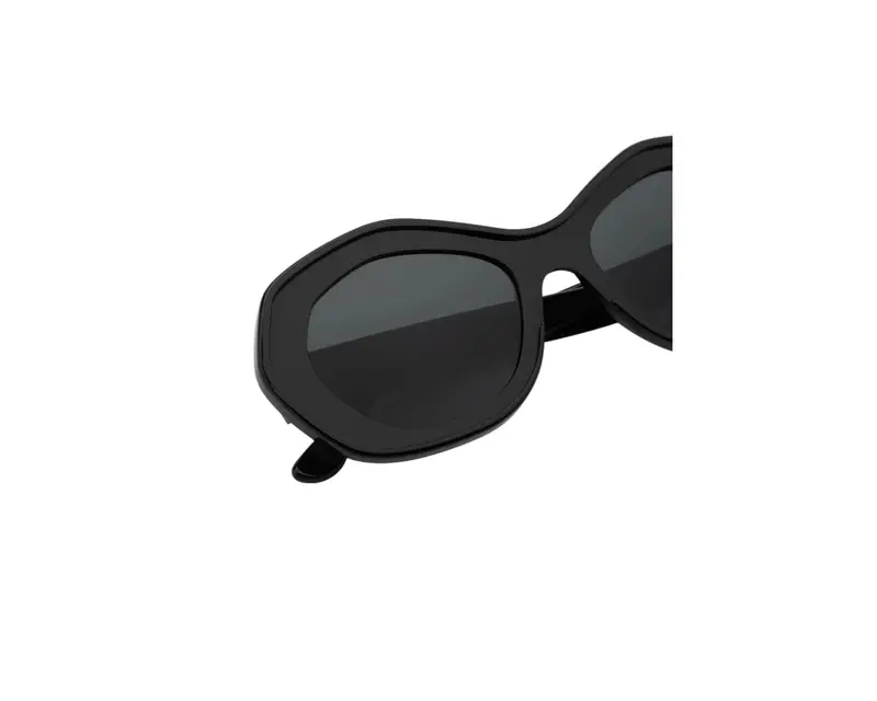 Marni Unisex Ulawun Vulcano Black J5B Occhiali da sole Acetato Nero Grigio Oversize Normale miniatura 2