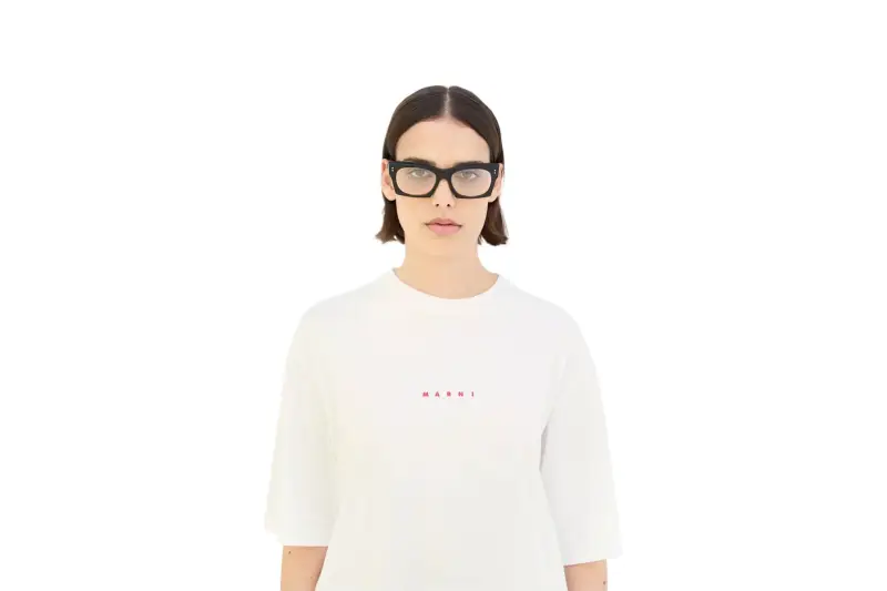 Unisex ZFZ Edku Optical cod. Black Montature da vista Acetato Nero Squadrata miniatura 3