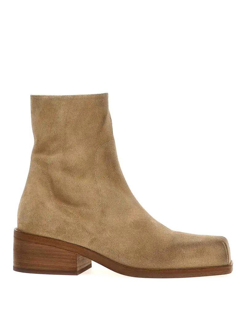 Cassello Ankle Boots Beige