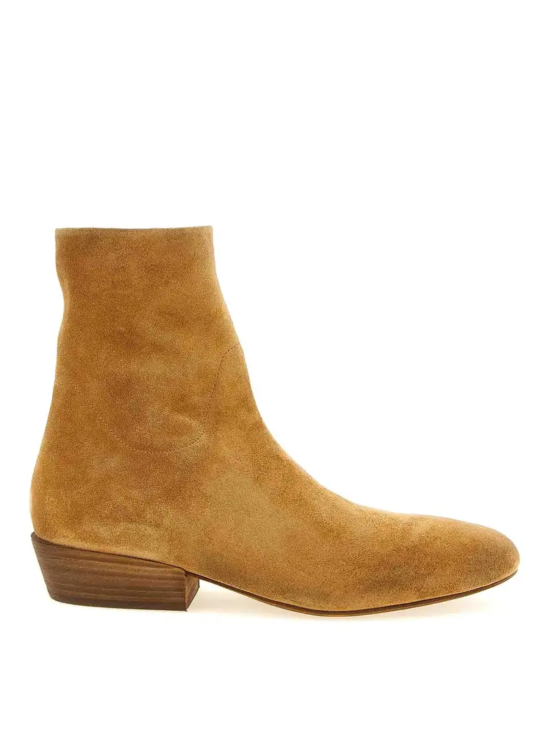 Granblocco Ankle Boots Beige