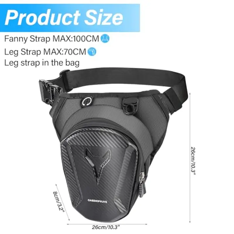 Ledebouk Marsupio Uomo Nero 1214260 miniatura 2