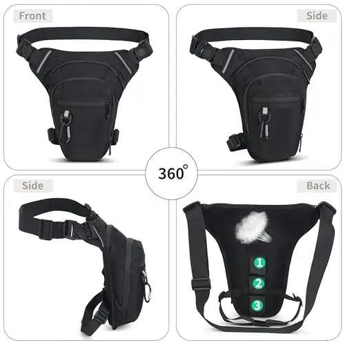 AIRCBC Borsello Uomo Verde 3517986 miniatura 2