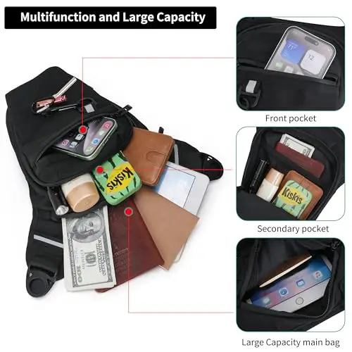 AIRCBC Borsello Uomo Verde 3517986 miniatura 3