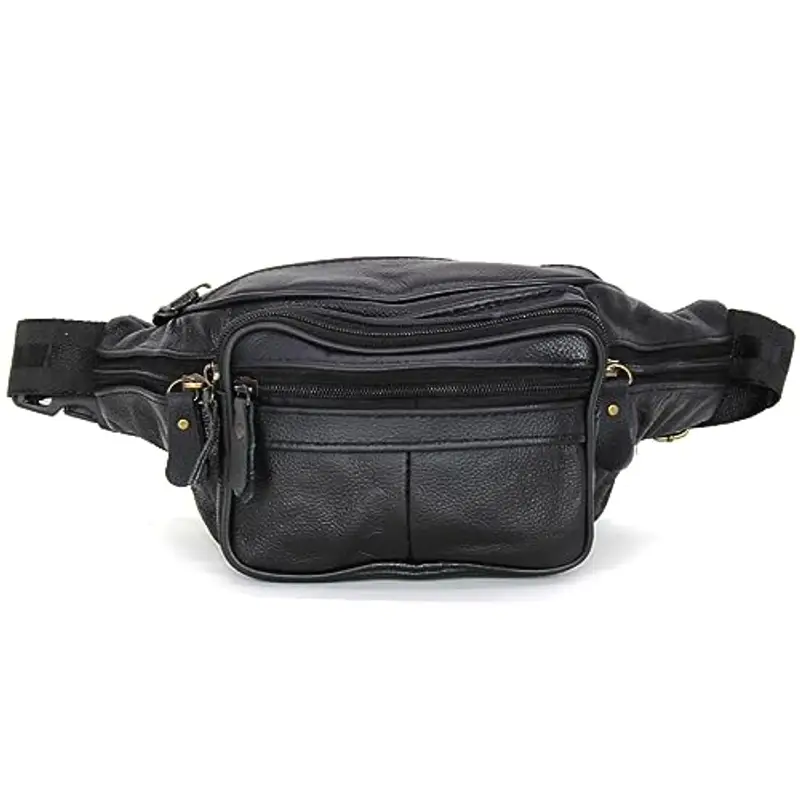 BOGACI Borsello Uomo Nero 1601588 miniatura 2