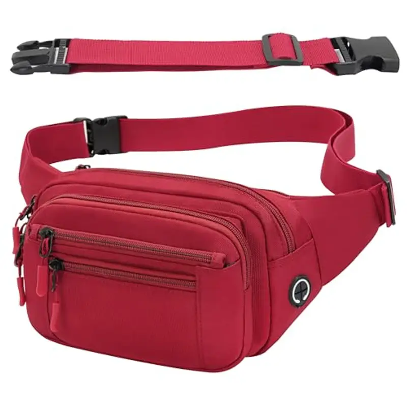 IHIGOGOFA Marsupio Rosso 2150690