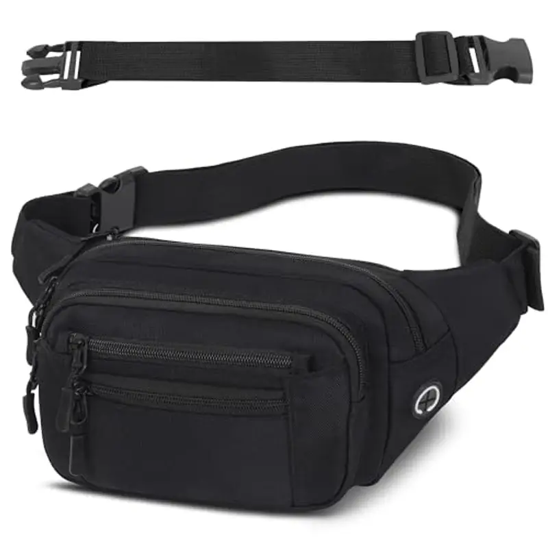 IHIGOGOFA Marsupio Uomo Nero 1214333