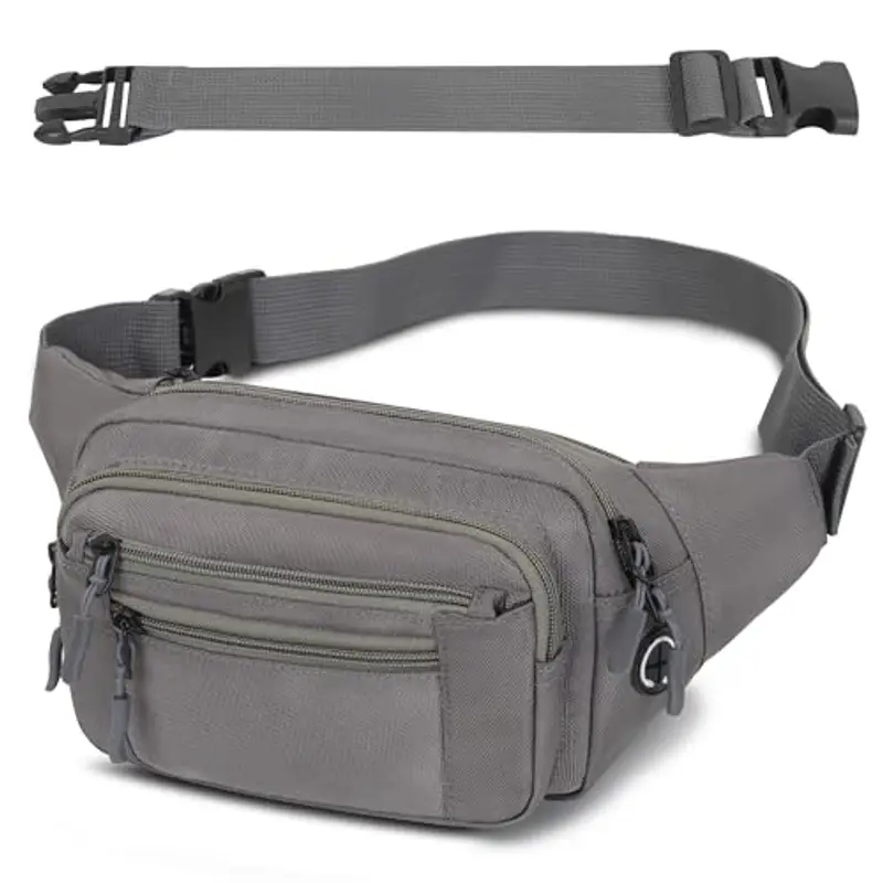 IHIGOGOFA Marsupio Uomo Grigio 1917117