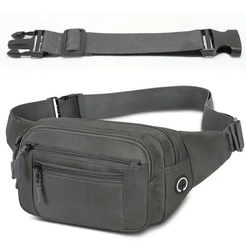 IHIGOGOFA Marsupio Uomo Grigio 1917113