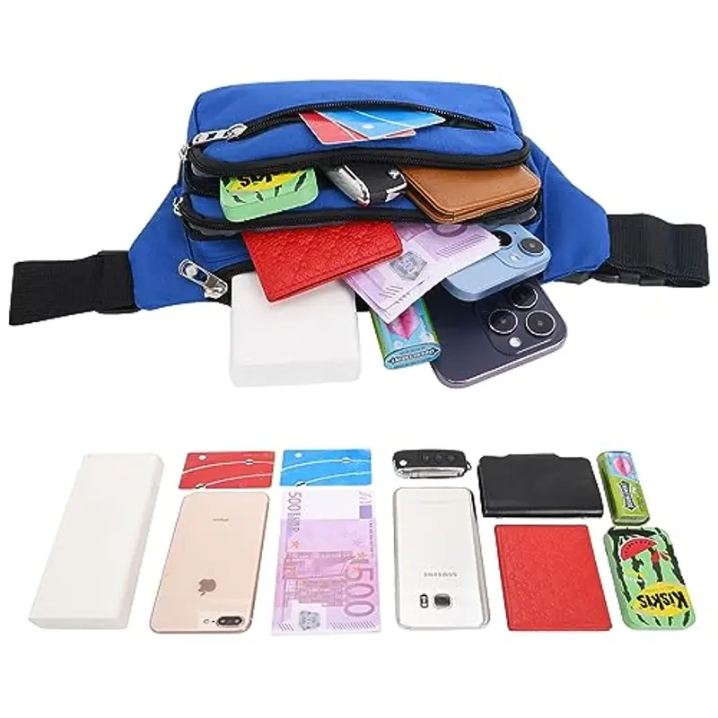 IHIGOGOFA Marsupio Uomo Blu 1599341 miniatura 3