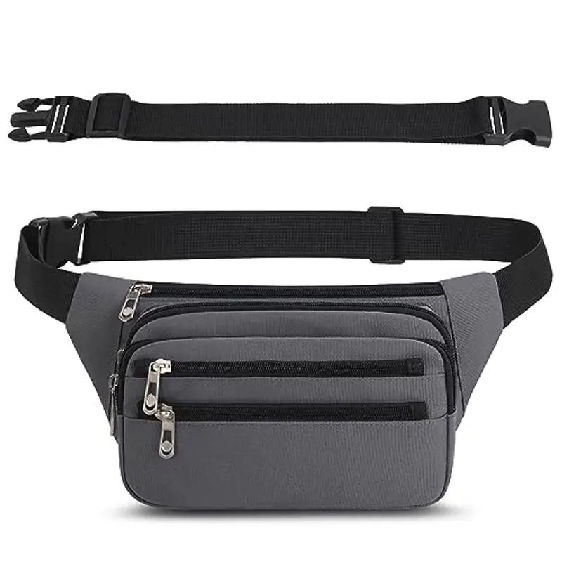 IHIGOGOFA Marsupio Uomo Grigio 1599343