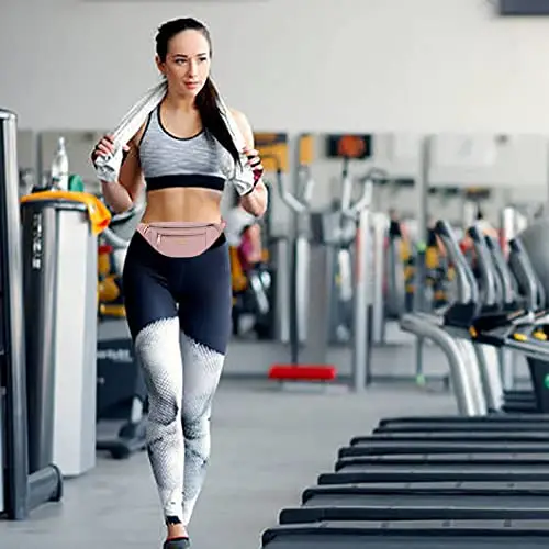 OUYIWEIMAOYI Marsupio Donna Rosa 2733804 miniatura 3