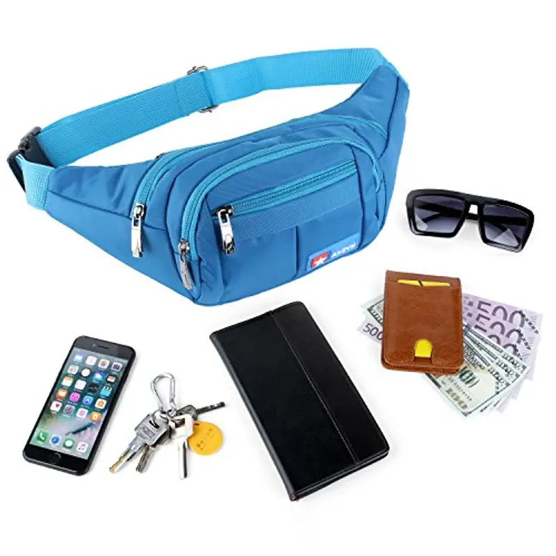 AirZyx Marsupio Uomo Blu 1599332 miniatura 2