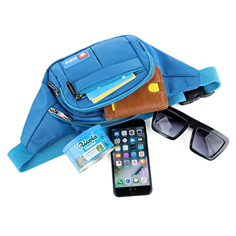 AirZyx Marsupio Uomo Blu 1599332 miniatura 3
