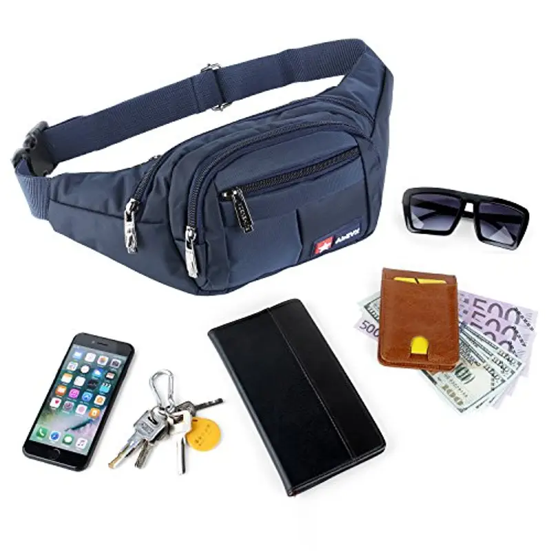 AirZyx Marsupio Uomo Blu 1599333 miniatura 2