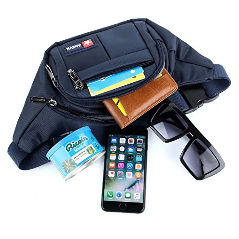 AirZyx Marsupio Uomo Blu 1599333 miniatura 3