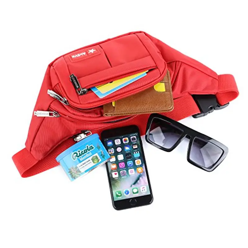 AirZyx Marsupio Donna Rosso 1599330 miniatura 3