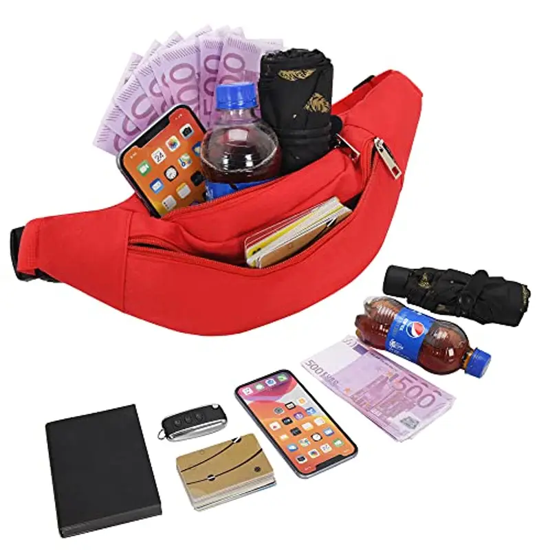 Ridirun Marsupio Uomo Rosso 1599218 miniatura 3