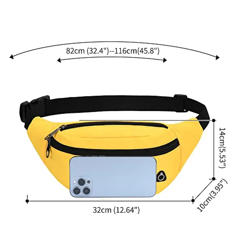 JAZUX Marsupio Uomo Giallo 2099475 miniatura 2