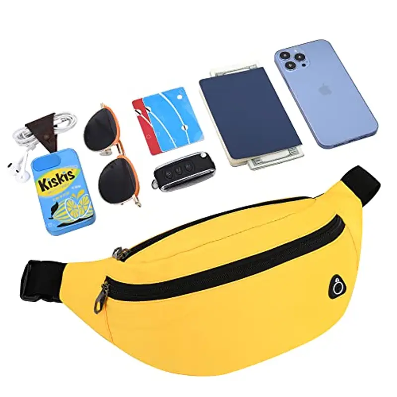 JAZUX Marsupio Uomo Giallo 2099475 miniatura 3