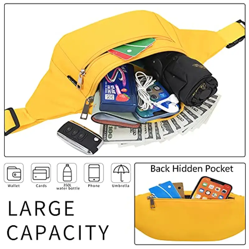 Ridirun Marsupio Uomo Giallo 1599306 miniatura 3