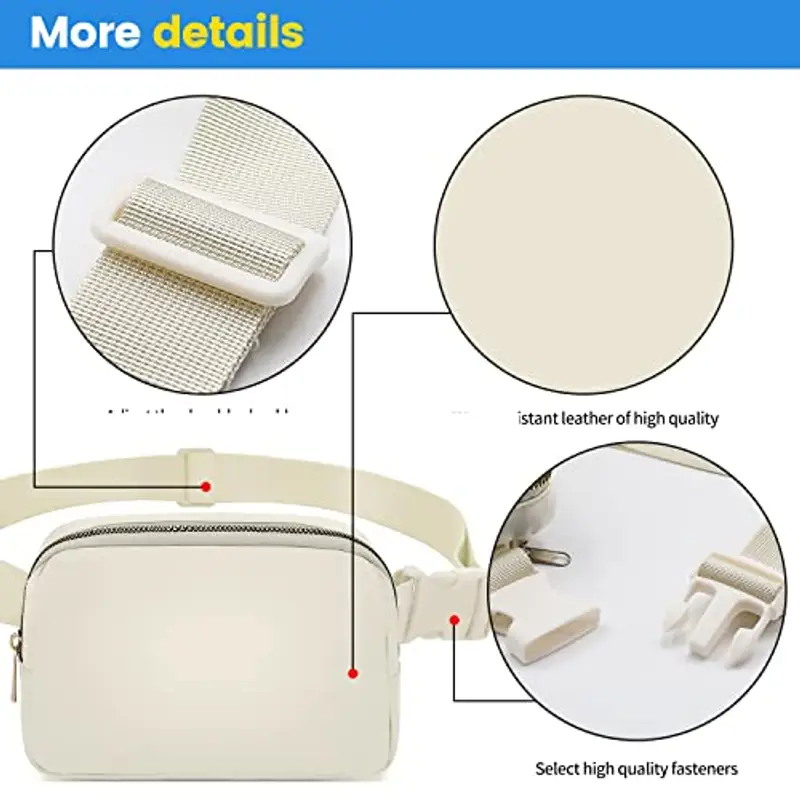 Invool Marsupio Uomo Beige 1599238 miniatura 3