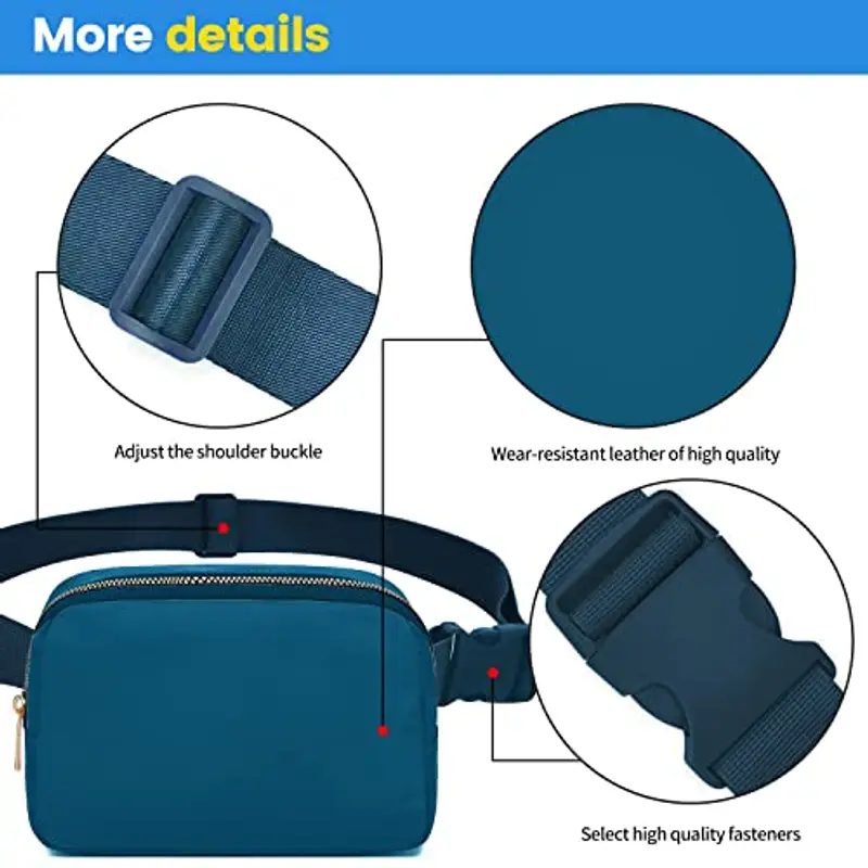 Invool Marsupio Uomo Blu 1599236 miniatura 3