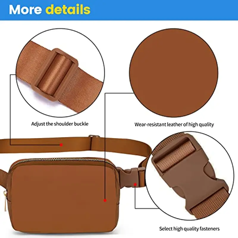 Invool Marsupio Uomo Marrone 1599240 miniatura 3