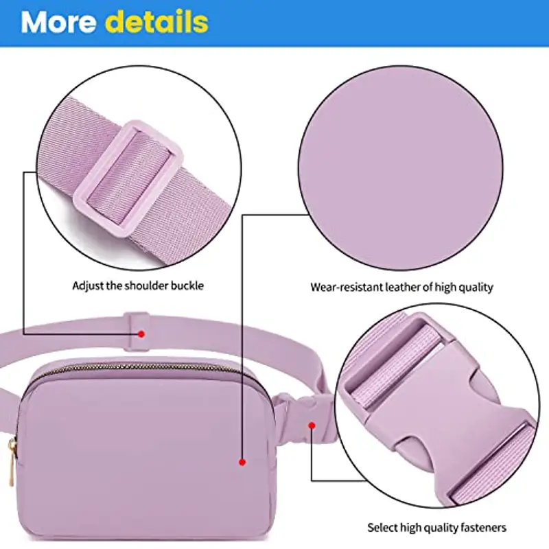 Invool Marsupio Uomo Viola 1599235 miniatura 3