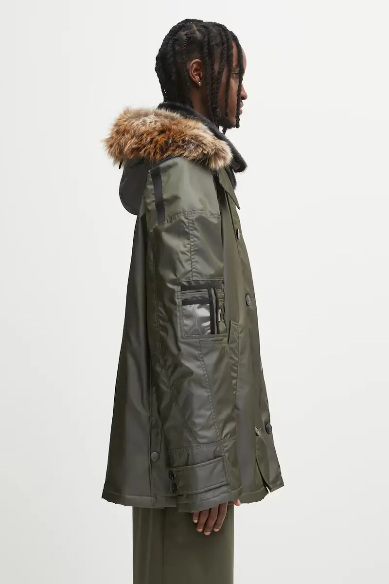 Martine Rose Parka Verde 2886864 miniatura 4