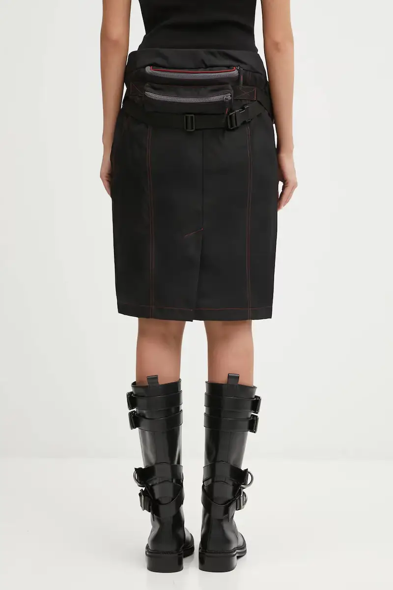 gonna Bumbag colore nero 848WO15035 miniatura 3