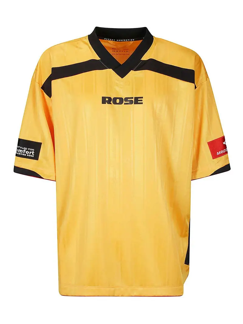 Maglia da calcio stampata Oro