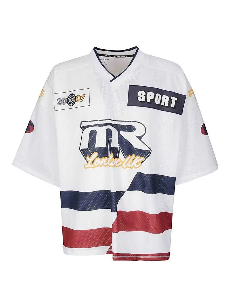 Maglia da hockey oversize Bianco