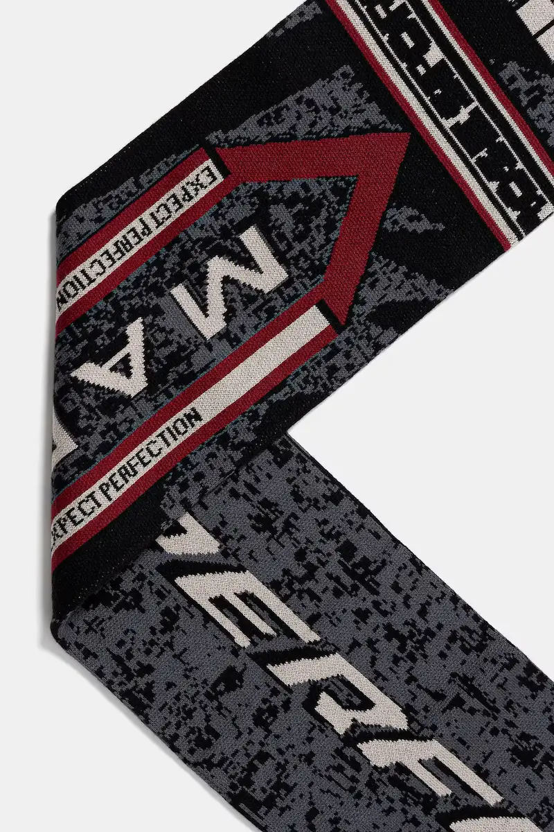 scialle con lana Reversible colore grigio 1220YA09029 miniatura 2