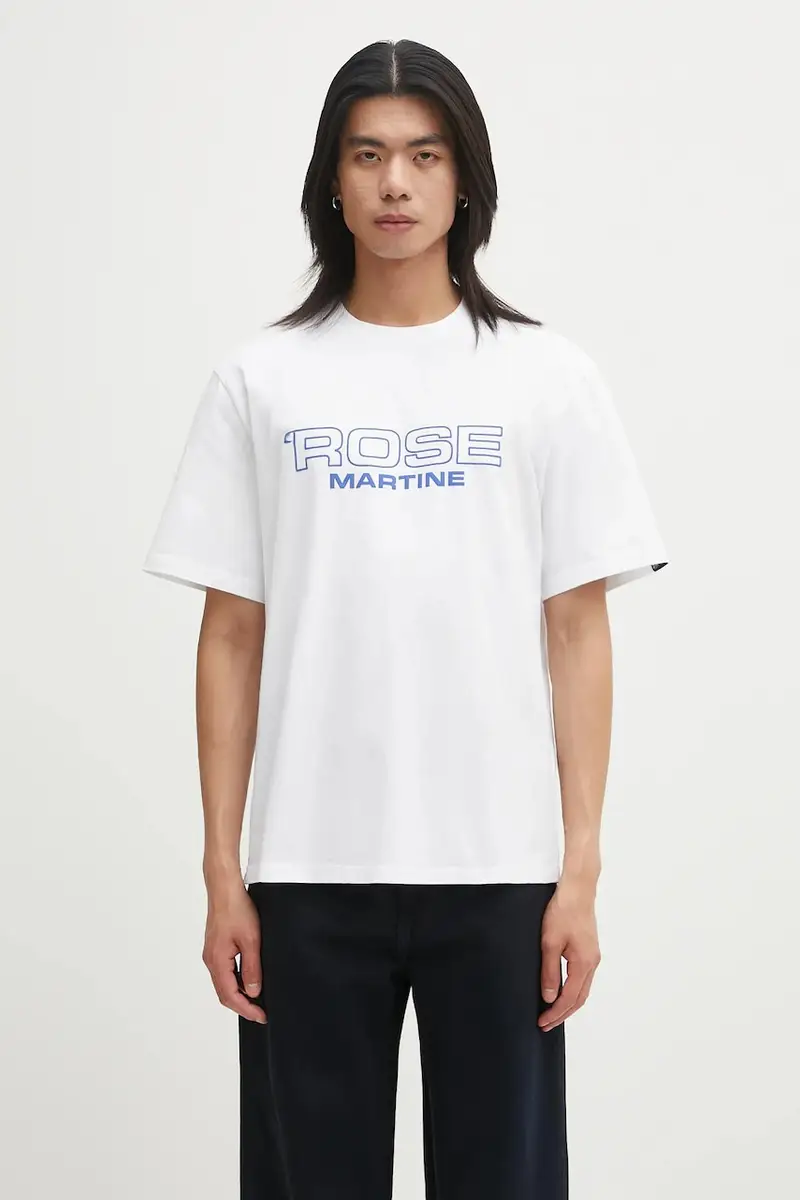 t-shirt in cotone Classic colore bianco 603JE01000CW